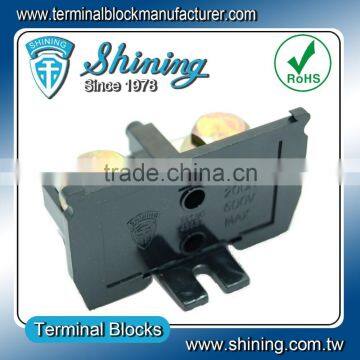TA-200 35mm Din Rail 600V 200 Amp Bus Bar Terminal Block Connector photo-2
