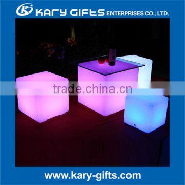 Rechargeable Multi Color Light Glow Cube LED Furniture photo-3