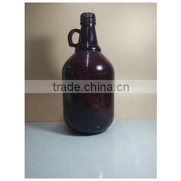 1L 2L 4L Amber Glass Bottle Beer Growler Glass Bottle photo-3