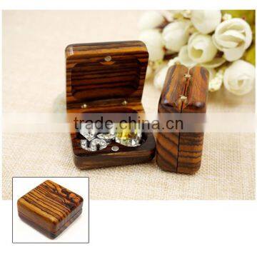 High-Grade Redwood Jewelry Box, Wooden Small Craft Storage Box photo-5