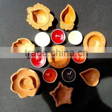 Tea Light Wax Colour Diya