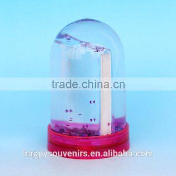 Hot Sale Rectangle Photo Plastic Snow Globe For Wedding Gifts photo-2