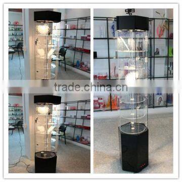 Custom China Wholesale Floor Stand Acrylic Retail Display Case/locking Acrylic Display Case photo-2
