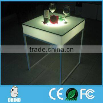 Indoor Furniture Small Coffee Table Led Lounge Table photo-4