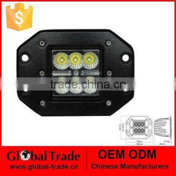 6 Led 18W Spot Led Work Light bar Off road Car Truck Camper SUV ATV Working Lamp A1938