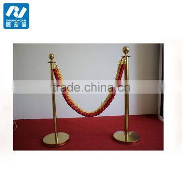 Museum Exhibition Barrier Stanchion Pole of Rope photo-3