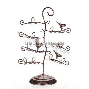 Metal Display Stand for Jewelry Bird Earrings Holder photo-3