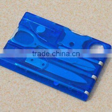 Promotional Multi Purpose Pocket Tools Card With LED Light photo-3