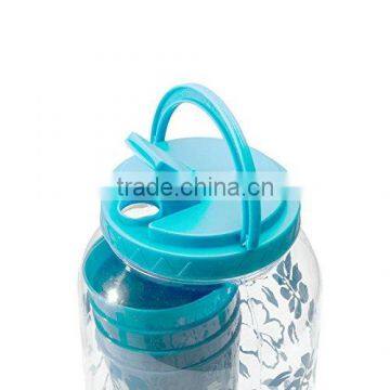 Outdoor Colorful Printing 1 Gallon Plastic Water Dispenser w/ Valve - 4 Extra Cups photo-4