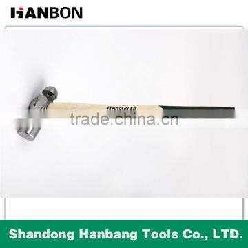 Multifunctional ball-peen hammer,rounded hammer with wooden handle