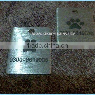 Brass Pet ID Tag