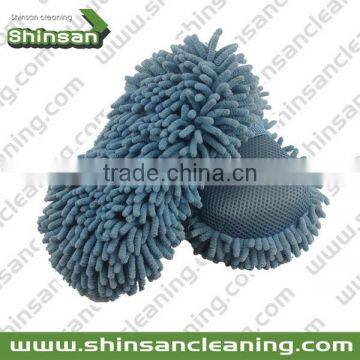 Nice-looking colorful cleaning sponge for car/chenille wash sponge/microfiber chenille wash pad