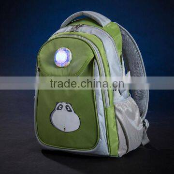 high visibility school bag with lights