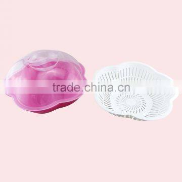 Plum Shaped Plastic Strainer With Tray & Cover photo-4