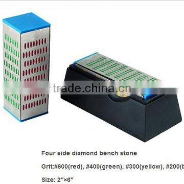 Four side diamond bench stone