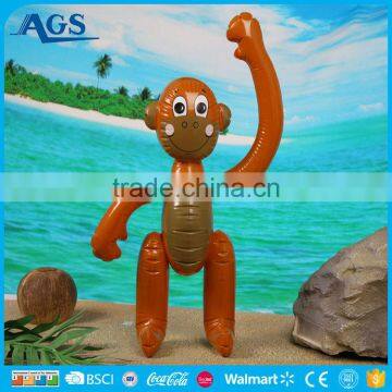 Low Price monkey shape inflatable animal for promotion