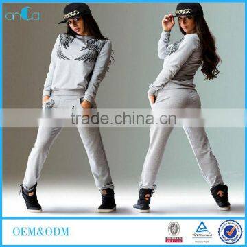 2016 Winter Casual Long Sleeve Print Women Tracksuit Set Women's Sportsuit photo-2