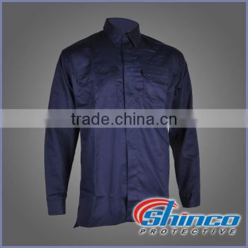 Aramid fire resistant shirt for Oil Field