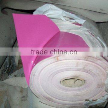 Pvc Artificial Leather with Shining Face for Bbag Stocklot, Pvc Mirro Leather Stock Lot for Shoes