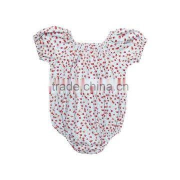 Baby Romper In China NewBorn Baby Girls Vintage Flower Jumpsuits photo-6