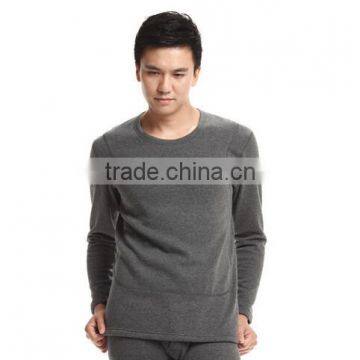 Top Brand High Quality Winter Warm Wool Thermal Underwear Set Men And Ladies Long Johns photo-3
