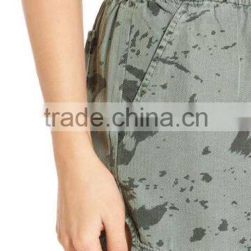 MGOO Factory Supplied Latest Design Women Shorts Custom Print Joggers Gym Wear Sporty Laid-back Pants photo-4