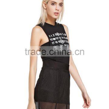 OEM Fancy Printed Tank Tops for Women in Bulk photo-2