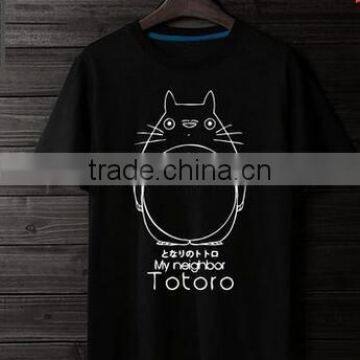 Pure Cotton Half Round Collar Short Sleeve T-shirt Male Money Printing Summer Clothes photo-2