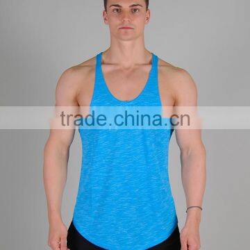 Custom Stringer Vest, Tri-blend Fitness Singlet, Gym Tank Top photo-2