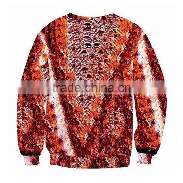 China Manufacturer Printing Fleece Wholesale Crewneck Custom Sweatshirt Men photo-3