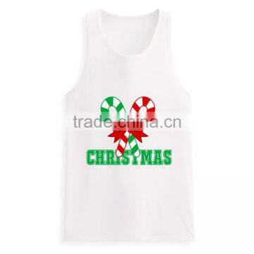 Latest Fashion Printing Design Custom Wholesale Mens 100 Cotton Tank Top photo-4