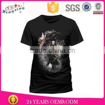 Digital T-shirt Printing Machine Design Your Own T Shirt 100% Cotton Custom Men's T Shirt Printing photo-2