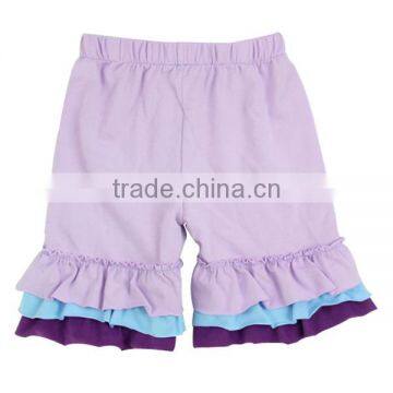 2017 New Style Wholesale Summer Baby Girls Ruffle Shorts Triple Ruffle Icing Shorts photo-3