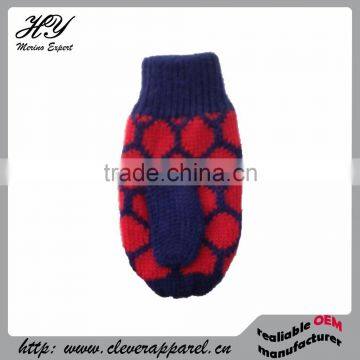 Warm and Thick 95002 Merino Wool Knitted Thermal Gloves