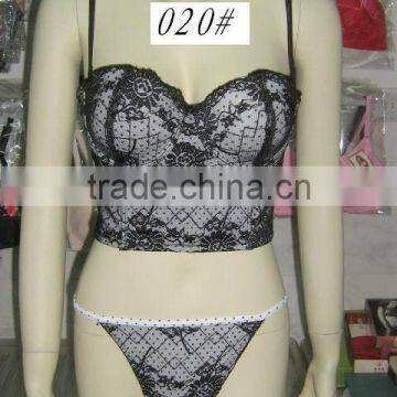 slimer and shaper underwear long bra and panty set