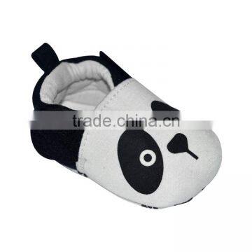 Cute Panda Face Printed Baby Booties photo-4