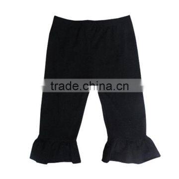 Persnickety Children Clothing Wear Wholesale Cheap Price Pure Cotton Pants Colorful Ruffle Pants Capris Baby Girls Cotton Capris photo-4