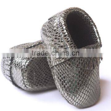 Shinning Leather Moccasins Shoes for Baby, Baby PU Shining Moccains photo-6