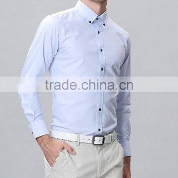 Long Sleeve Fancy Dress Shirts for Men Official Shirts for Men photo-4