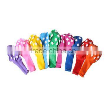Latex Balloons Party Decoration Round At Random Dot Pattern photo-3