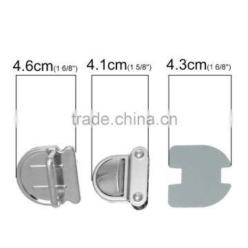 Custom Silver Tone Small Bag Twist Turn Metal Lock For Purses photo-2