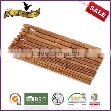 Charmkey Bamboo Crochet Hook Set Needlework for Fancy Crochet Patterns photo-3