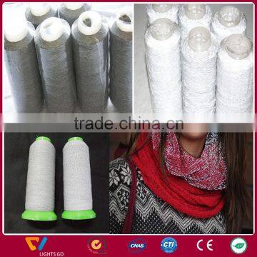 2mm Wide Double Sides Reflective PET Knitting Yarn for Making Reflective Band / 1.5mm Single Side Reflective Yarn photo-4