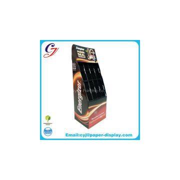 Electrical Battery Flooring Cardboard Display Stand for Promotional Sale photo-3