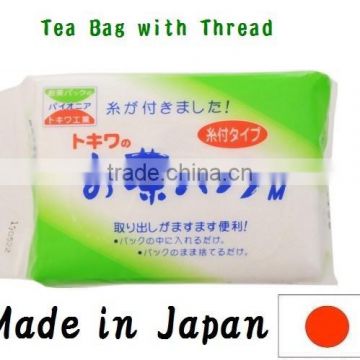 Disposable tea bag string tea bag made in Japan wholesale