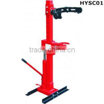 Coil spring compressor hydraulic spring compressor