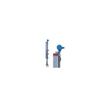 Magnetic float level gauge