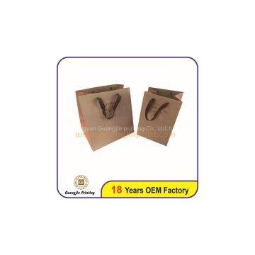 120gsm brown kraft paper gift bag