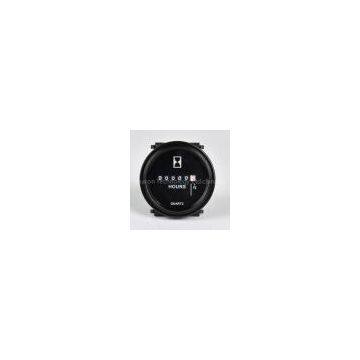 Rund Mechanical Hour Meter for Gasoline Engine, Generators, Electronic Motors