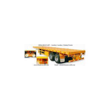 16 CHINA HEAVY LIFT - Lowbed Trailer / Lowboy Trailer / Flatbed Container Trailer - CHINA HEAVY LIFT